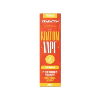 Krakatom - 7-Hydroxy Kratom Vape - Orange